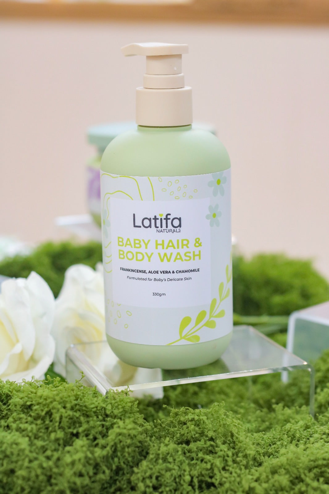 Latifa Naturals Baby Hair & Body Wash